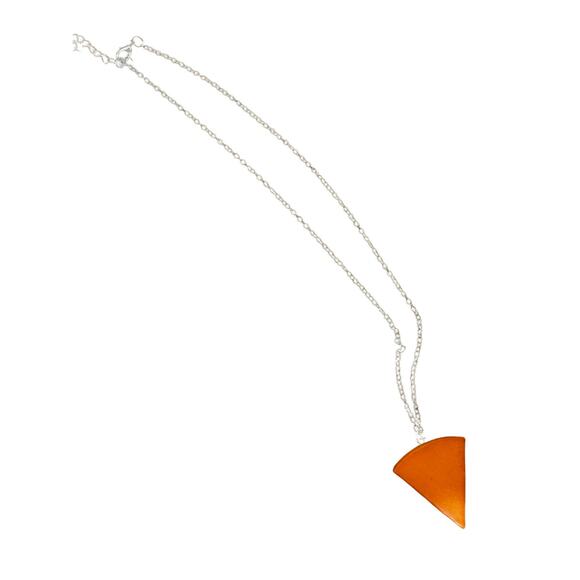 Slice of Pizza Resin Pendant Necklace - Picture 5 of 5